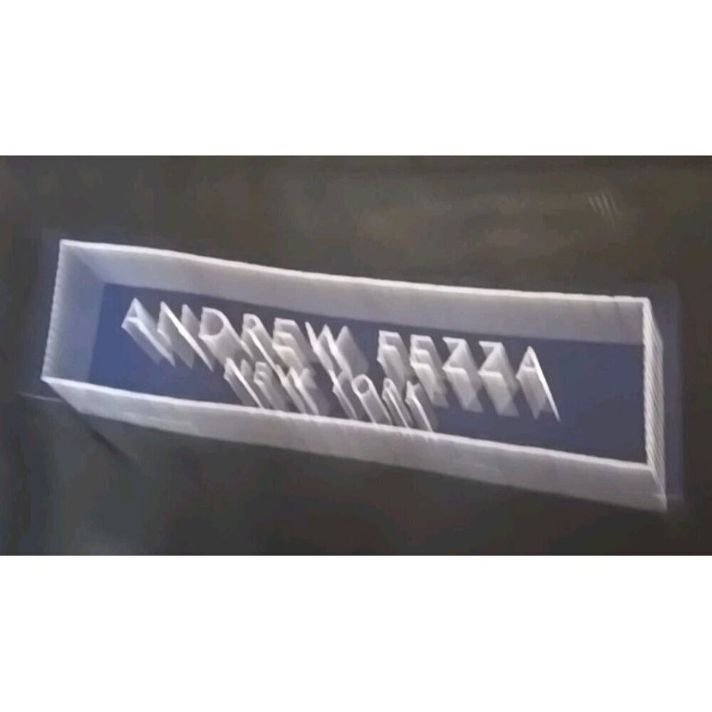 Andrew Fezza Men's 100% Cashmere Sport Jacket Coat Blazer Flannel Soft Size 44R - Picture 6 of 8